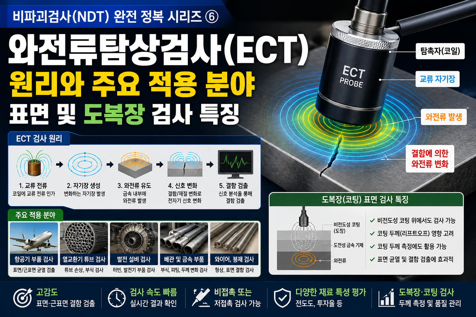 와전류탐상검사(ECT)